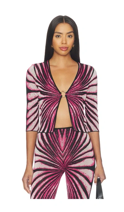 Roberto Cavalli Top In Purple