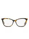 Roberto Cavalli Rectangular Rc5095 Eyeglasses Woman Eyeglass Frame Brown Size 54 Ace In Brown