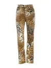 Roberto Cavalli Trousers In Brown