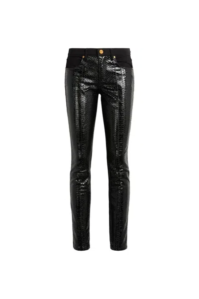 Roberto Cavalli Trousers In Black