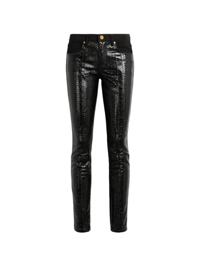 Roberto Cavalli Trousers In Black