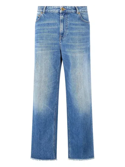 Roberto Cavalli Trousers In Blue