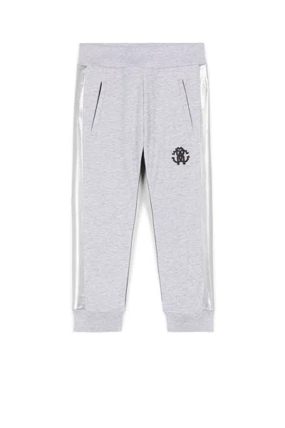 Roberto Cavalli Trousers In Gray