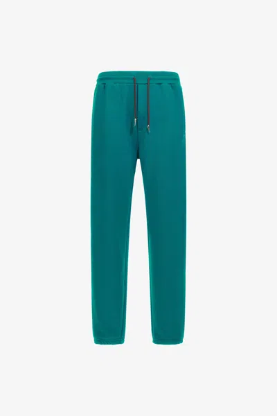 Roberto Cavalli Trousers With Fang Detail In Light Blue