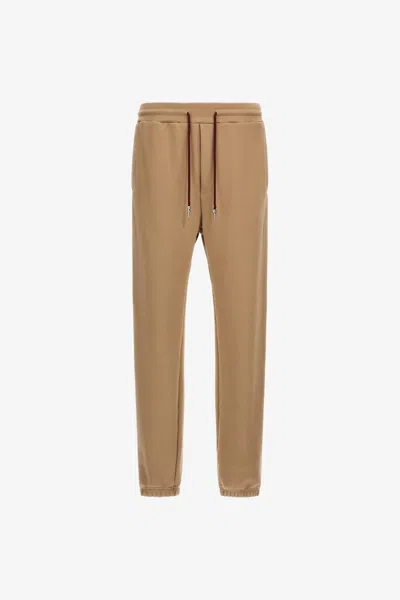 Roberto Cavalli Trousers With Fang Detail In Light Brown