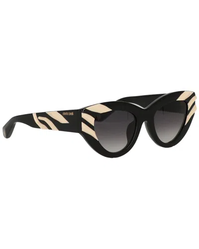 Roberto Cavalli Unisex Src009v 700y Sunglasses In Transparent