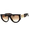 Roberto Cavalli Unisex Src036v 60mm Sunglasses In Black
