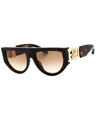 Roberto Cavalli Unisex Src036v 60mm Sunglasses In Grey