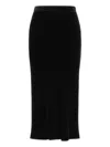 Roberto Cavalli Velvet Midi Skirt