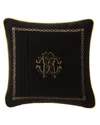 Roberto Cavalli Venezie Cushion In Black