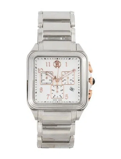 Pre-owned Roberto Cavalli Venom Watch, 39mm In Multicolor