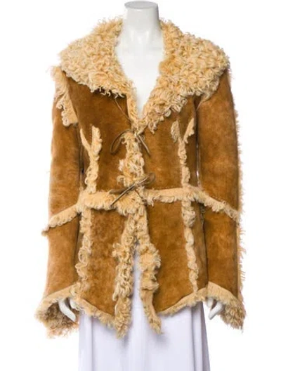 Pre-owned Roberto Cavalli Vintage 1999 Jacket In Brown