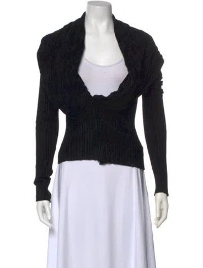 Pre-owned Roberto Cavalli Vintage 2000's Sweater In Black