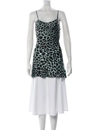 Pre-owned Roberto Cavalli Vintage 2000's Tunic W/ Tags In Blue