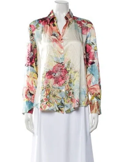 Pre-owned Roberto Cavalli Vintage 2002 Blouse