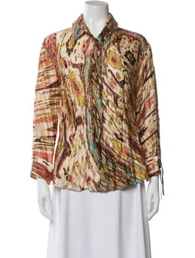 Pre-owned Roberto Cavalli Vintage 2002 Blouse