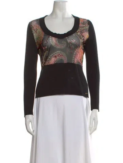 Pre-owned Roberto Cavalli Vintage 2002 Sweater In Black