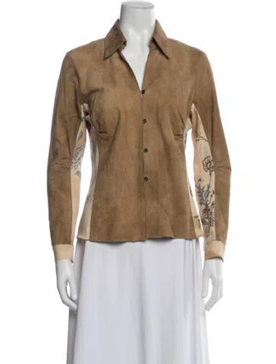 Pre-owned Roberto Cavalli Vintage 2003 Jacket In Neutrals