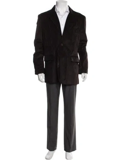 Pre-owned Roberto Cavalli Vintage 2004 Parka In Brown