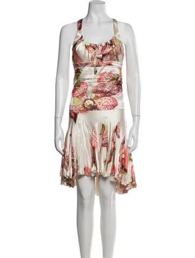 Pre-owned Roberto Cavalli Vintage 2004 Skirt Set In Multi