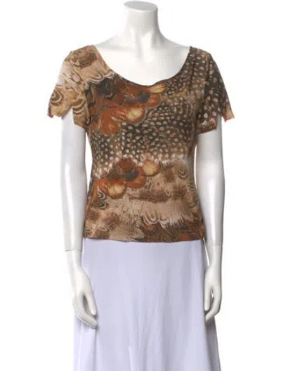 Pre-owned Roberto Cavalli Vintage 2004 T-shirt In Multi