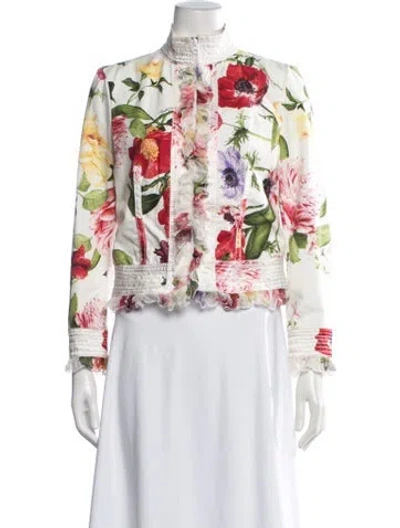 Pre-owned Roberto Cavalli Vintage 2005 Jacket In White