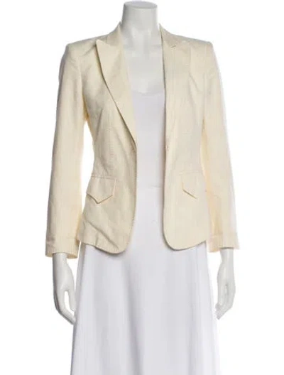 Pre-owned Roberto Cavalli Vintage 2006 Blazer In Neutral