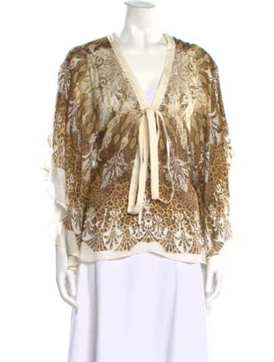 Pre-owned Roberto Cavalli Vintage 2006 Blouse