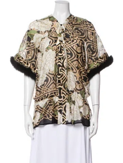 Pre-owned Roberto Cavalli Vintage 2006 Blouse