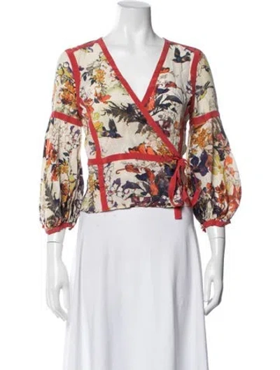 Pre-owned Roberto Cavalli Vintage 2006 Blouse In Multi