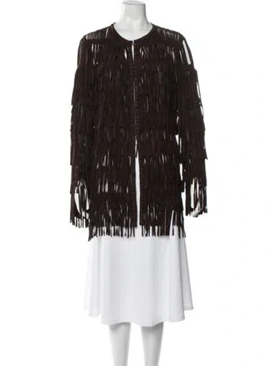 Pre-owned Roberto Cavalli Vintage 2006 Evening Jacket In Brown