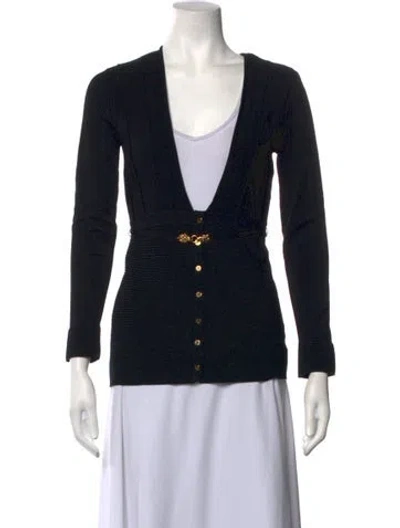 Pre-owned Roberto Cavalli Vintage 2006 Sweater In Black