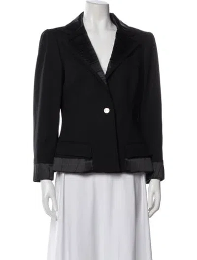 Pre-owned Roberto Cavalli Vintage 2007 Blazer In Black