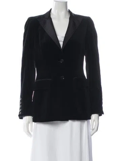 Pre-owned Roberto Cavalli Vintage 2007 Blazer In Black