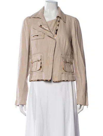 Pre-owned Roberto Cavalli Vintage 2007 Jacket In Neutral