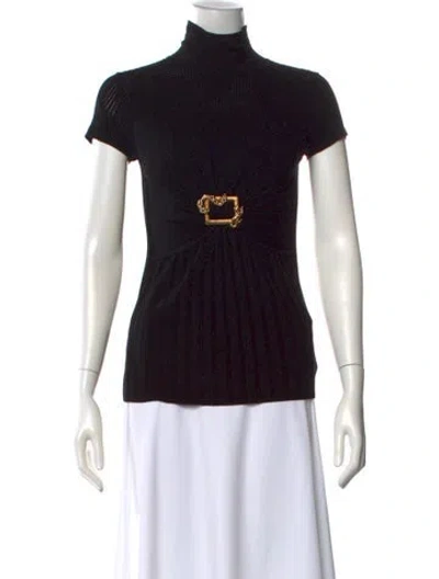 Pre-owned Roberto Cavalli Vintage 2007 Sweater In Black