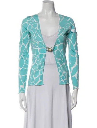 Pre-owned Roberto Cavalli Vintage 2007 Sweater In Blue