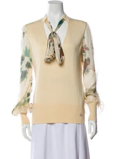 Pre-owned Roberto Cavalli Vintage 2007 Sweater In Neutral
