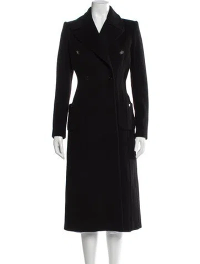 Pre-owned Roberto Cavalli Vintage 2007 Trench Coat In Black