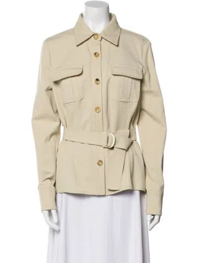 Pre-owned Roberto Cavalli Vintage 2007 Utility Jacket In Neutral