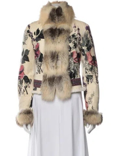 Pre-owned Roberto Cavalli Vintage 2008 Jacket In Neutral