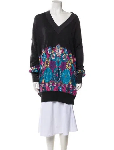 Pre-owned Roberto Cavalli Vintage 2008 Sweater In Blue