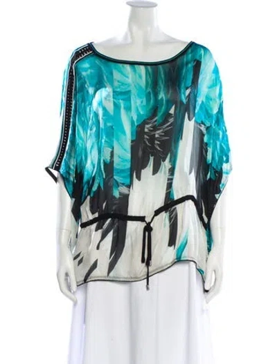 Pre-owned Roberto Cavalli Vintage 2009 Blouse In Multi