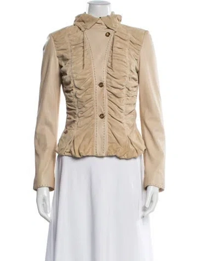 Pre-owned Roberto Cavalli Vintage 2009 Jacket In Neutral