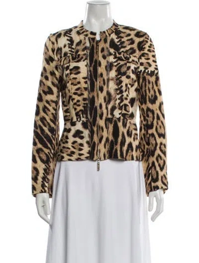 Pre-owned Roberto Cavalli Vintage 2011 Evening Jacket In Neutral