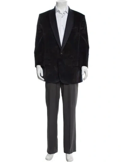 Pre-owned Roberto Cavalli Vintage Blazer In Blue