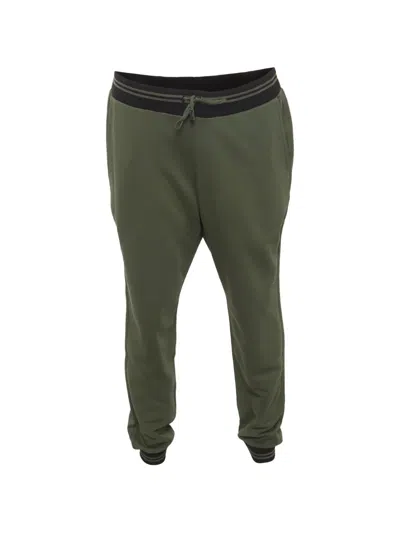Pre-owned Roberto Cavalli Vintage By Class Stripe-detail Track Pants In Green