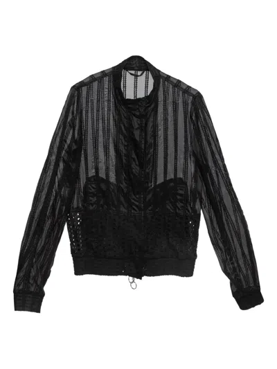 Pre-owned Roberto Cavalli Vintage Cotton Bomber Jacket