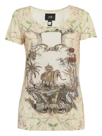 Pre-owned Roberto Cavalli Vintage Cotton T-shirt