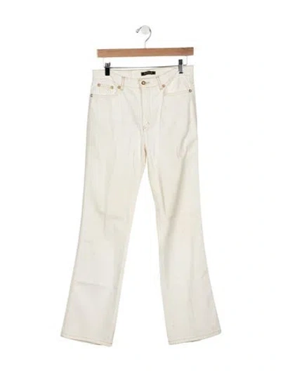 Pre-owned Roberto Cavalli Vintage Flared Jeans In Neutrals